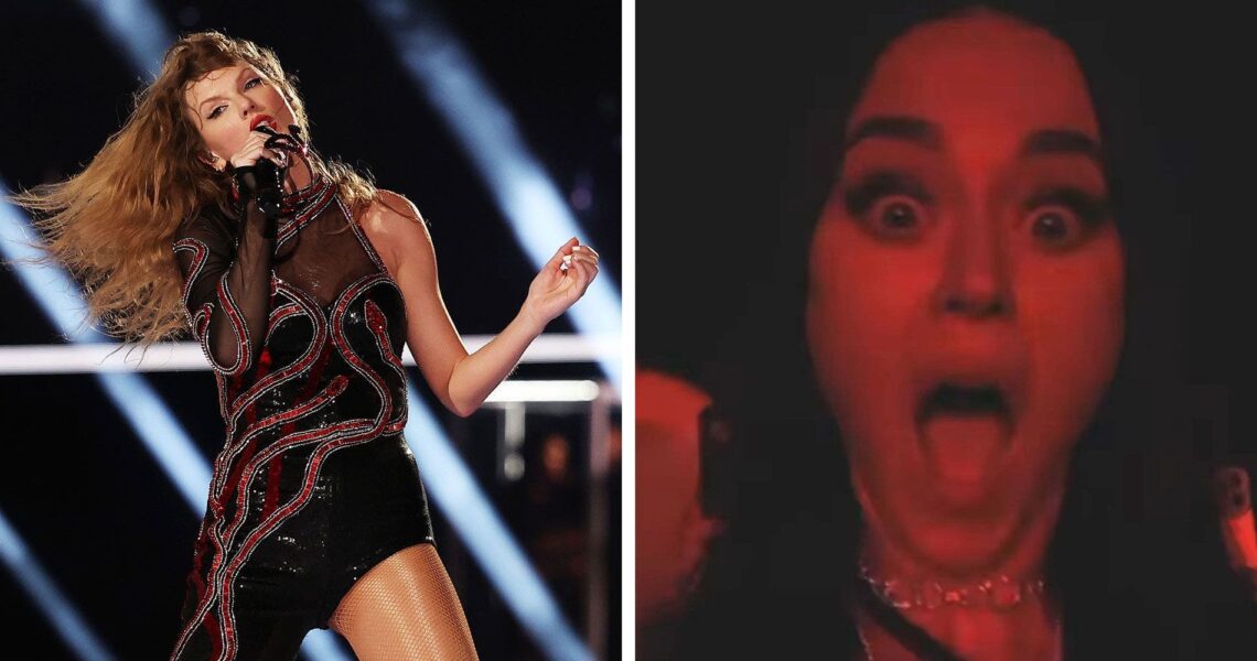 Katy Perry reacts to Taylor Swift âBad Bloodâ at a Sydney Eras tour
